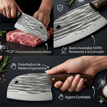 BladeMaster Pro™ Cuchillo clavero forjado a mano